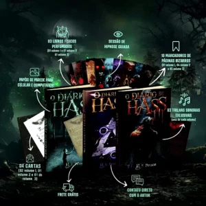 O Diário de Hass - Trilogia (vol 1, vol 2 + vol 3)
