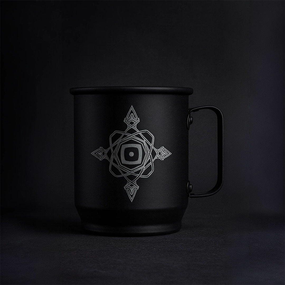 Caneca Atiradores Metálica com Gravação a Laser - 400ml - Imagem 2