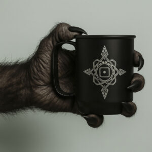 Caneca Atiradores Metálica com Gravação a Laser - 400ml