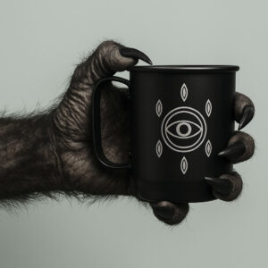 Caneca Místicos Metálica com Gravação a Laser - 400ml