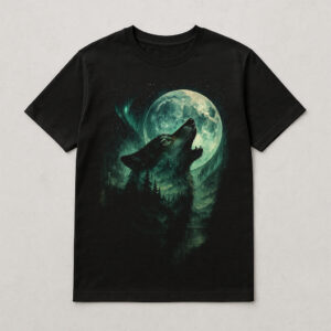 Camiseta - Lobo Uivante