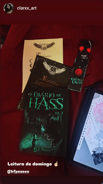 Prova social entrega O Diário de Hass