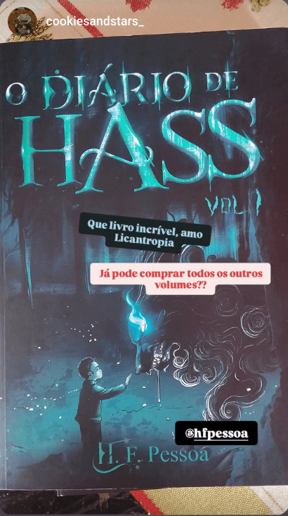 Prova social entrega O Diário de Hass