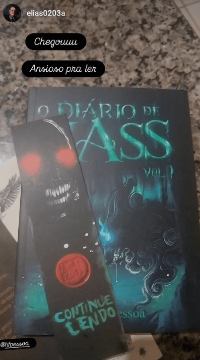 Prova social entrega O Diário de Hass