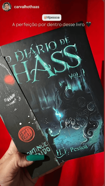 Prova social entrega O Diário de Hass